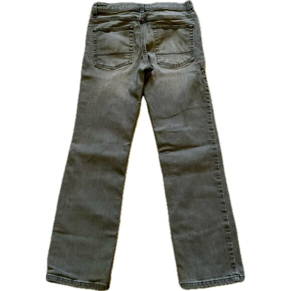 Vtg Jeans Distressed Light Gray 5 Pocket Adjustable Waist Boys Sz 16 CAT & JACK - Picture 11 of 16